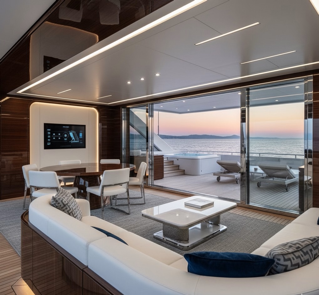 Custom marine furniture design